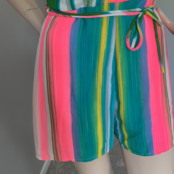 Blue Blush Romper - Picture 3 of 3